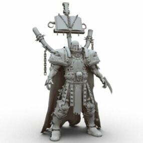 Death Warrior Character 3d model