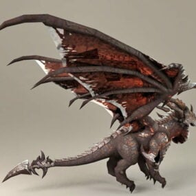 Deathwing The Destroyer 3d-modell