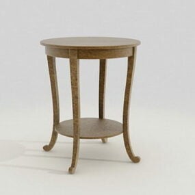 Decorate Side Table Furniture 3d model
