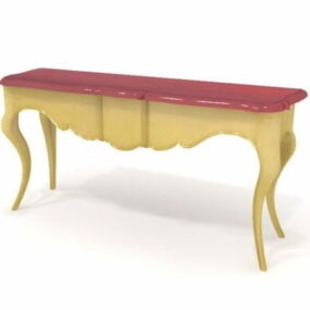 Furniture Decorative Console Table 3d model