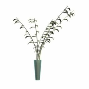 Decorative Vase Plant 3d model