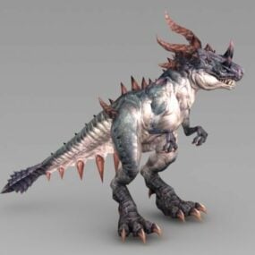 악마 공룡 3d 모델
