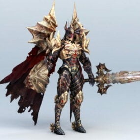 Demon Knight 3d-modell