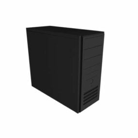 Caja de PC de escritorio modelo 3d