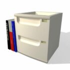 Desktop File Box Storage