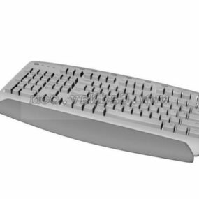 Desktop Keyboard 3d model
