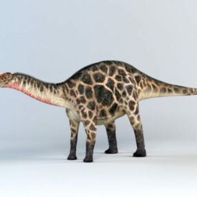 Dicraeosaurus Dinosaur 3d model