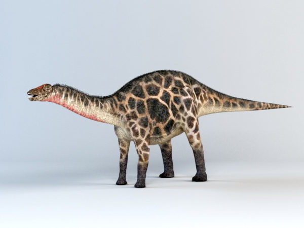 Dinozaur Dicraeosaurus