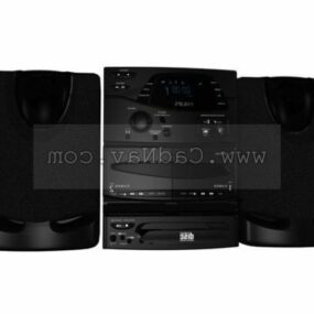 Digital Home Cinema System Device 3d-model