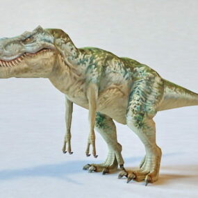 용각류 공룡 3d 모델