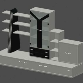 Display Shelf 3d model