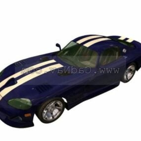 डॉज वाइपर कार 3डी मॉडल
