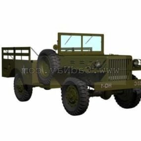Soviet Army Uaz Jeep 3d model