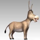 Donkey Cartoon Character