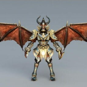 Dragon Age With Knight Warrior 3d model