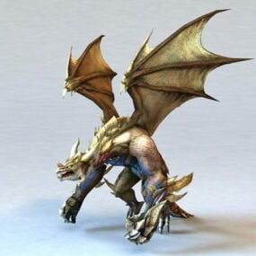 Dragón Drake modelo 3d