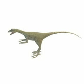 Dromaeosaurus Dinosaurier Tier 3D-Modell