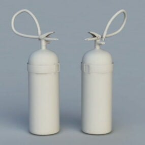 Dry Chemical Extinguisher 3D-malli
