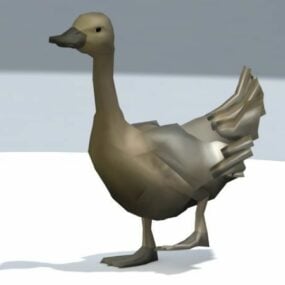 Duck Walking 3D-Modell