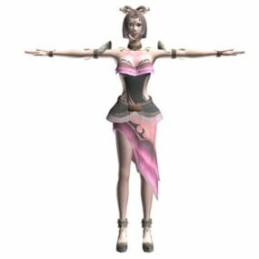 Τρισδιάστατο μοντέλο Dynasty Warriors Diaochan Women Warrior