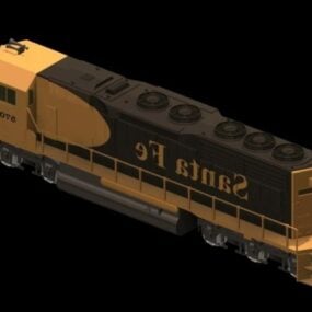 Emd Sd40 Locomotive 3d μοντέλο