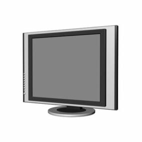 Modello 3d del primo monitor LCD