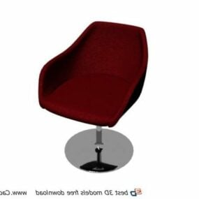 Furniture Saarinen Tulip Armchair 3d model