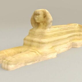 Model 3d Sphinx Mesir