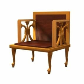 Τρισδιάστατο μοντέλο αιγυπτιακής καρέκλας