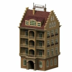 Elderly Apartment Housing 3d model