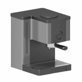 Mô hình máy pha cà phê điện 3d
