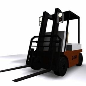 Electric Forklift 3d model