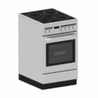 Electric Oven With Induction Stove