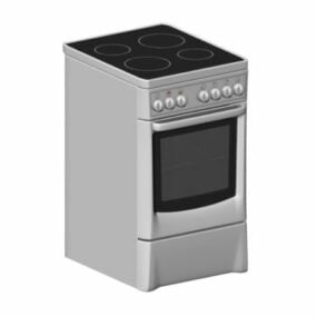 Siemens Kitchen Oven Black 3d model