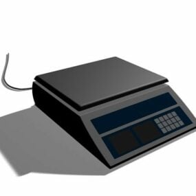 Electronic Scale 3d model