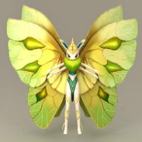 Elf Butterfly 3d model