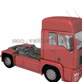 Euro Truck Red 3d model