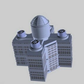 Yönetici Ofis Binası 3D modeli