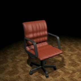 3D model výkonné kancelářské židle