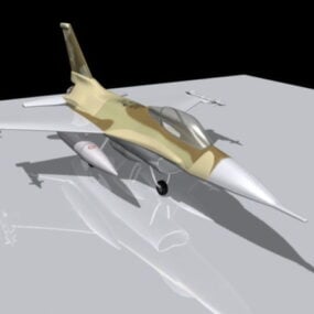 F16 Fighting Falcon 3d модель