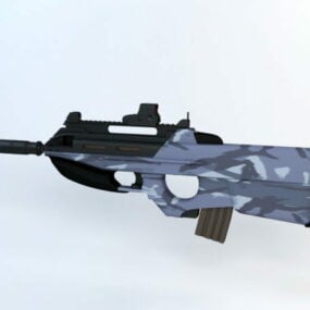 F2000 Tactical Assault Rifle 3d-modell