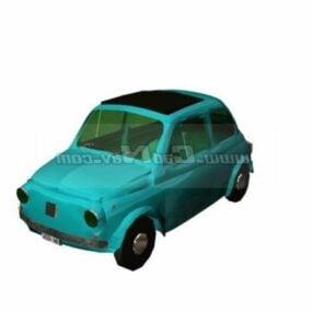 Mô hình 3d ô tô Fiat