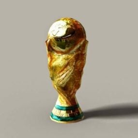 फीफा विश्व कप ट्रॉफी 3डी मॉडल
