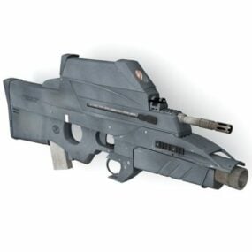 Fn F2000 Bullpup Servicegeweer 3D-model