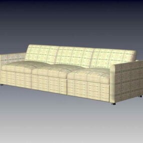 Fabric Couch Sofa 3d model