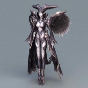 Fallen Angel Devil 3d-modell