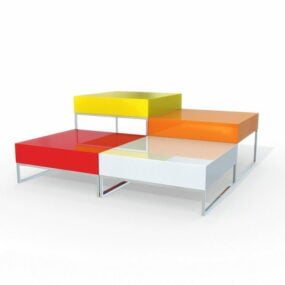 Furniture Fancy Coffee Table 3d model