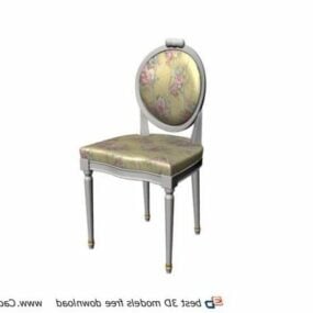 Furniture Fancy Dining Room Chair 3d model