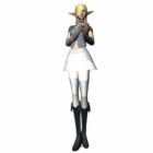 Fantasy Elf kvindelig karakter
