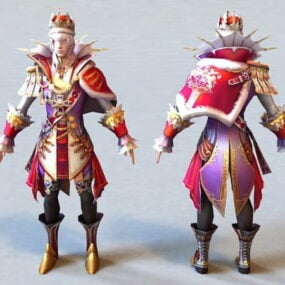 Fantasy Prince 3d model